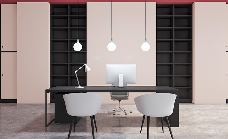 diseño interior de un despacho profesional